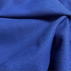 Vintage Deep Blue women’s suiting fabric Approx 3 yards x 1.75 yards